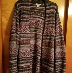 Women's cardigan sweater size 2x